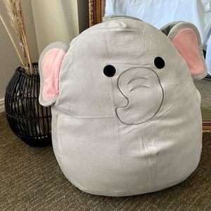 Squishmallows mila elephant 16” nwt